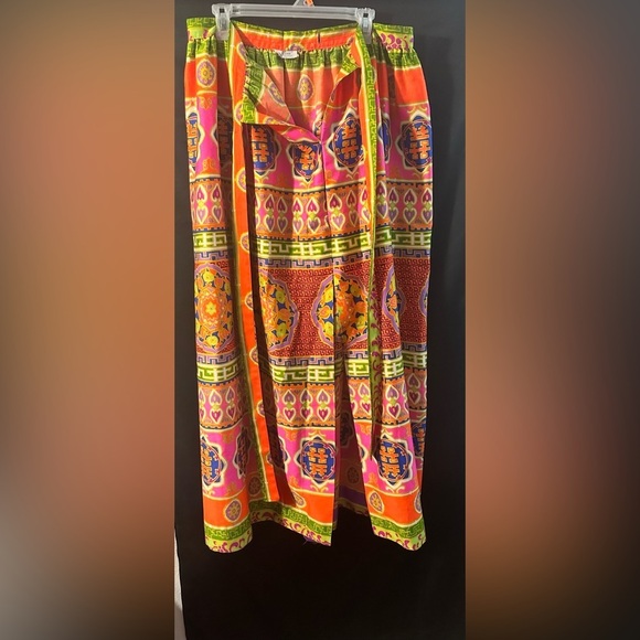 Vntg Alice of California 1960s wrap skirt - Picture 7 of 14